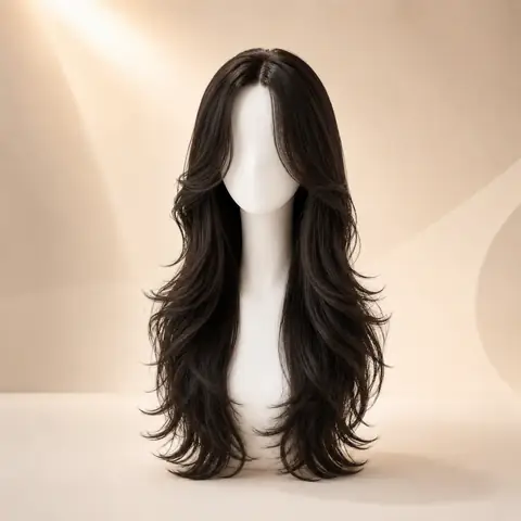 Bangs AI hairstyle changer preview on WigTryAI