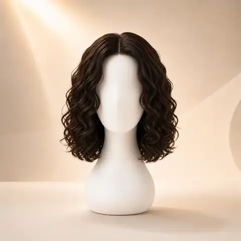 Medium Curly AI hairstyle preview for WigTryAI