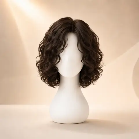 Short Curly AI hairstyle preview for WigTryAI