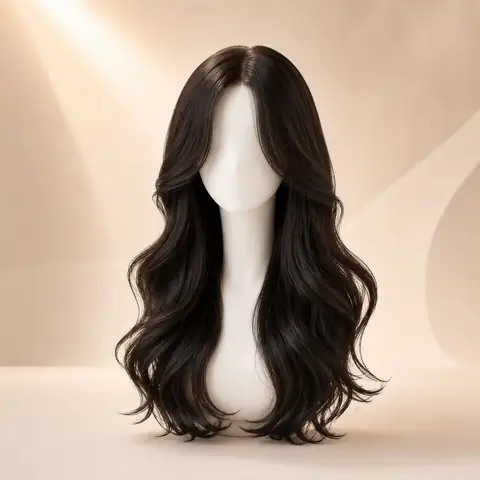 Long Loose Wave AI hairstyle preview for WigTryAI
