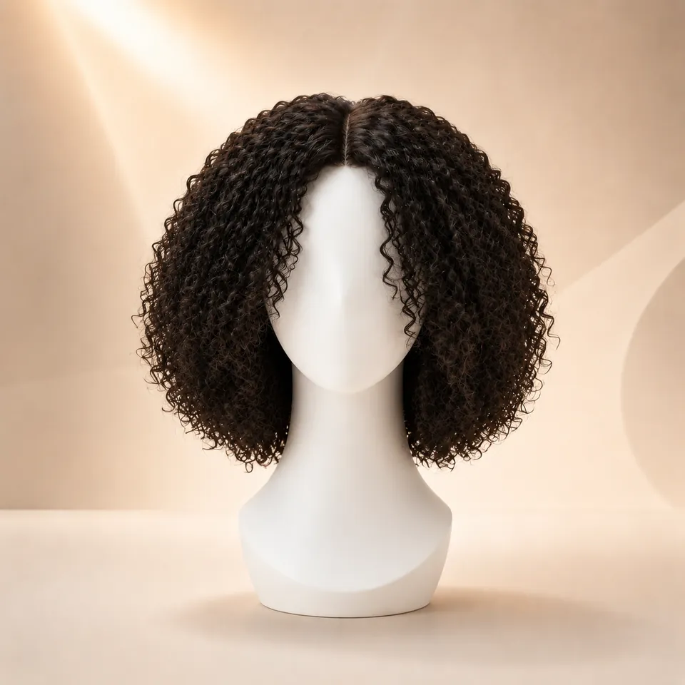 Kinky curly wig style preview reference