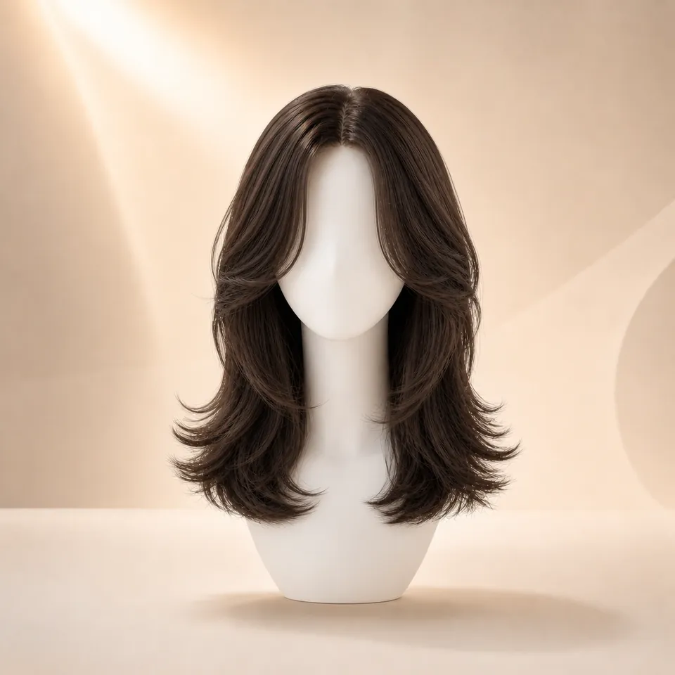 Long butterfly cut style preview reference