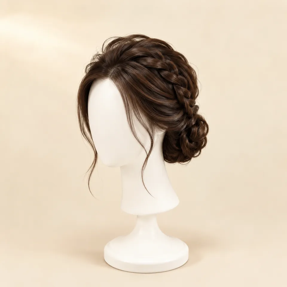 Braided Updo hairstyle preview