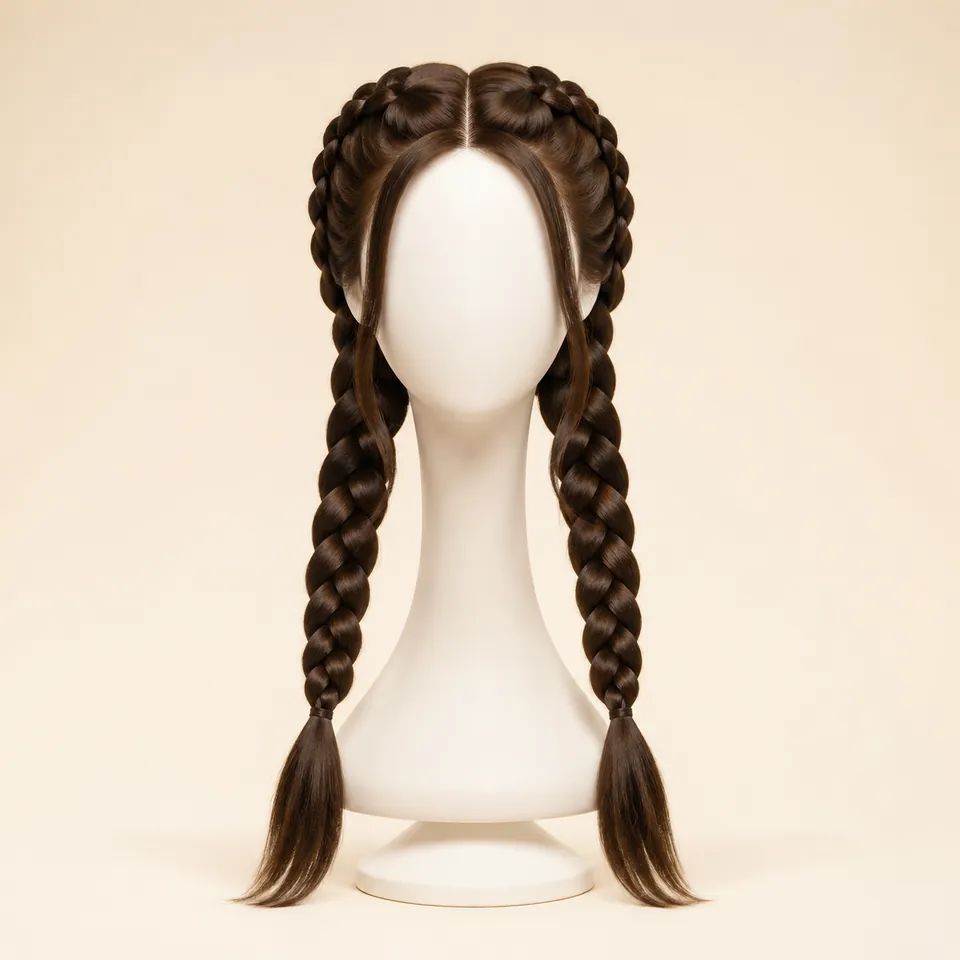Dutch Braid hairstyle preview