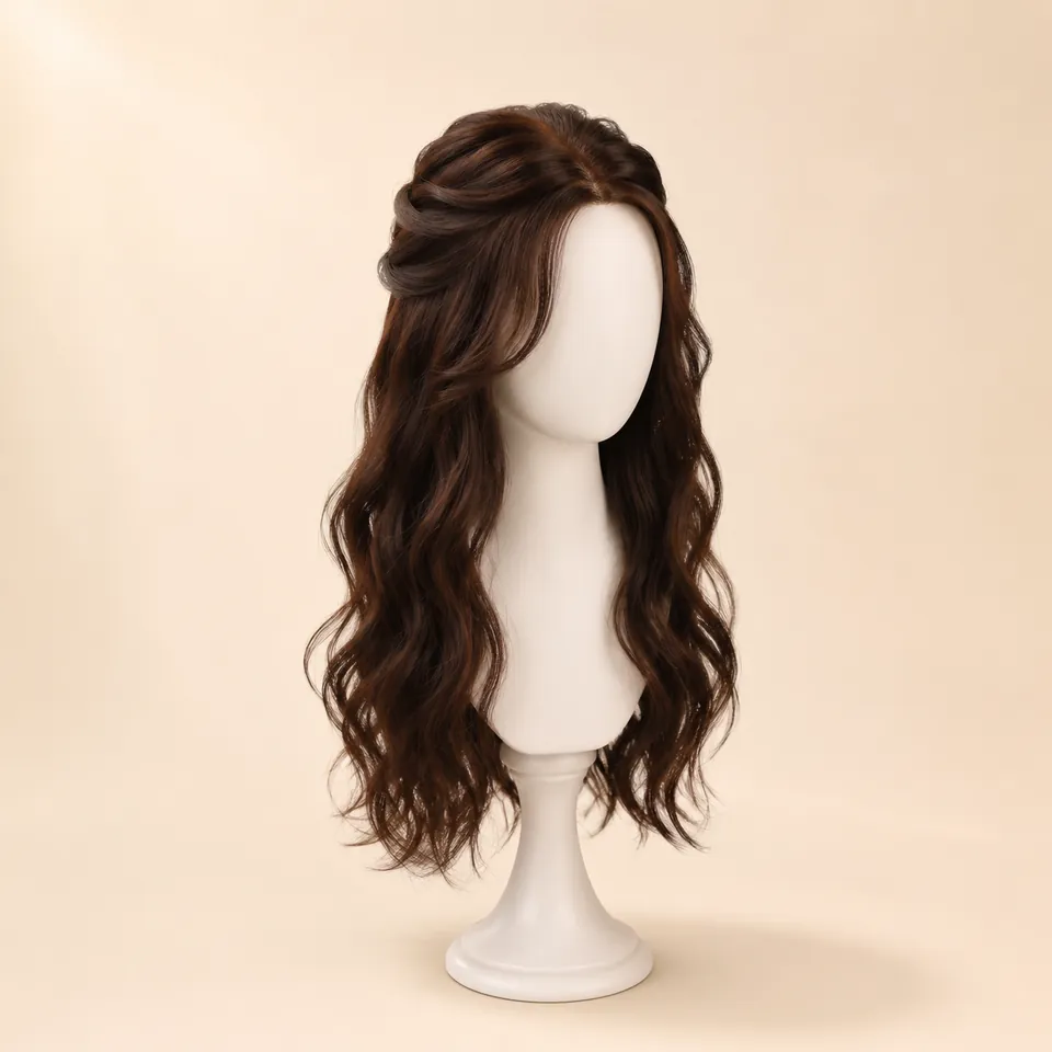 Half-Up Half-Down hairstyle preview