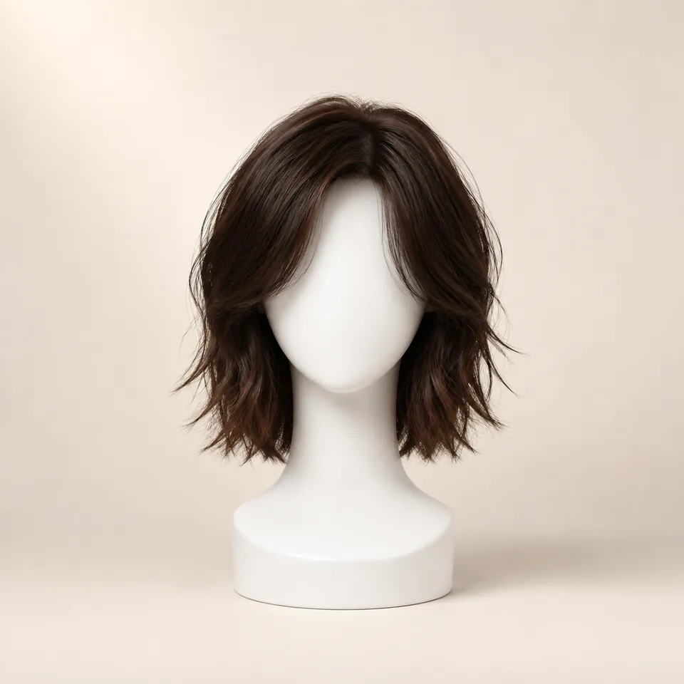 Textured Lob hairstyle preview